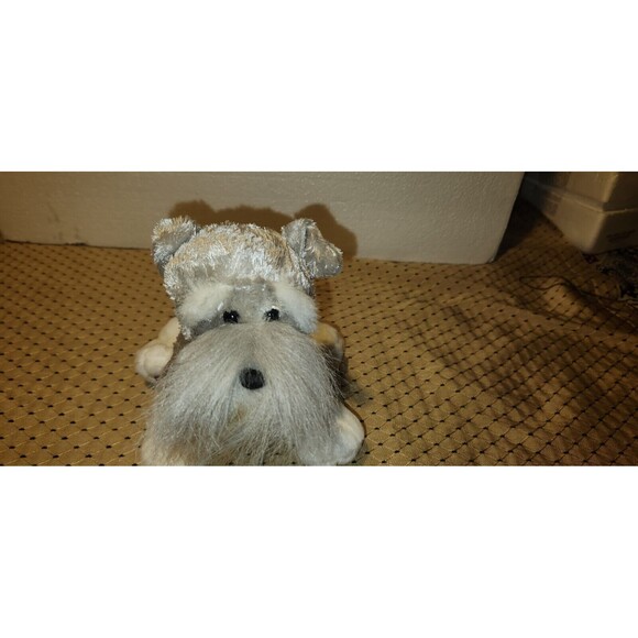 Ganz Webkinz SCHNAUZER DOG Stuffed PLUSH ANIMAL Scottie 9" no code - Picture 1 of 9